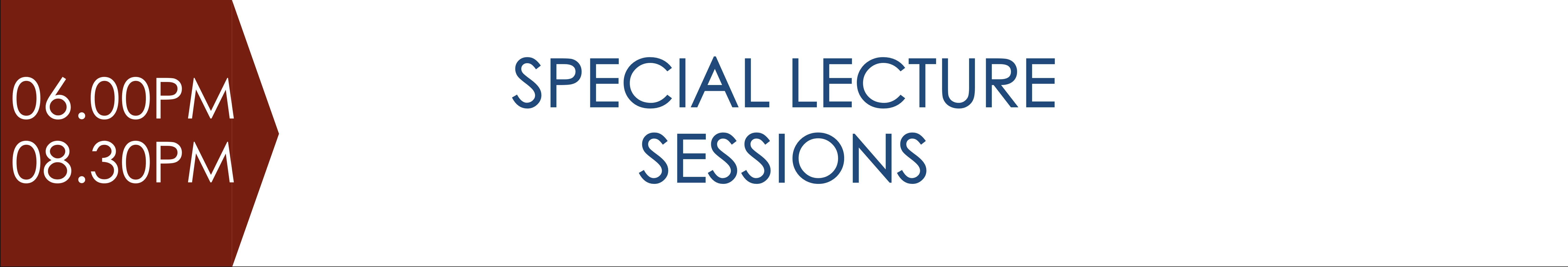 Special Lecture Header